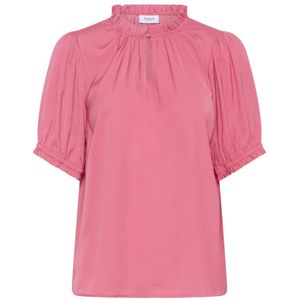 Saint Tropez, Dames, Blouses & Shirts, Roze, Maat: L