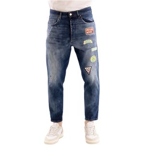 Don The Fuller, Heren, Jeans, Blauw, Maat: W33 Katoen,
