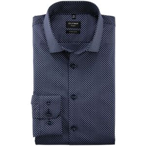 Olymp, Heren, Overhemden, Blauw, Maat: 2XL