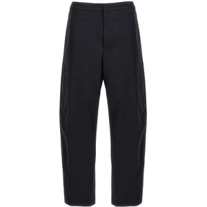 Jil Sander, Heren, Broeken, Blauw, Maat: XL Katoen,