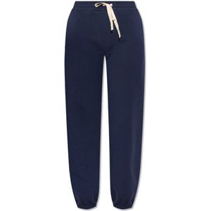 Jil Sander, Dames, Broeken, Blauw, Maat: M Katoen,