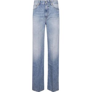 Dondup, Dames, Jeans, Blauw, Maat: W26 Denim,