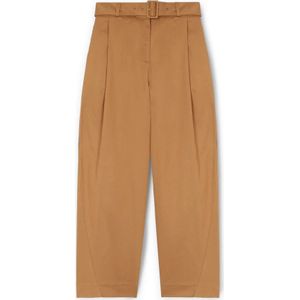 Motivi, Dames, Broeken, Beige, Maat: 2XS Katoen,