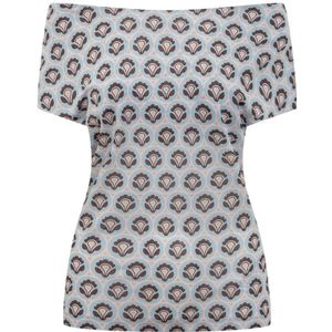 Etro, Dames, Blouses & Shirts, Veelkleurig, Maat: L Viscose,