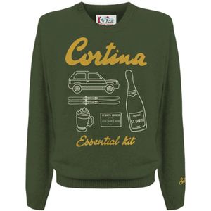 MC2 Saint Barth, Heren, Truien, Groen, Maat: L Wol,