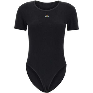 Vivienne Westwood, Dames, Tops, Zwart, Maat: S