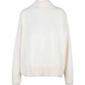 Eleventy, Dames, Truien, Wit, Maat: XL Kasjmier,
