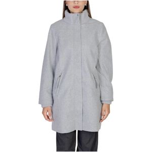 Street One, Dames, Mantels, Grijs, Maat: S Poliester,