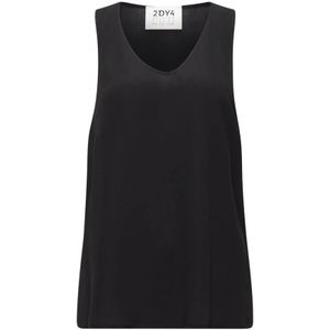 Drykorn, Dames, Tops, Zwart, Maat: XS