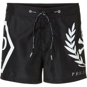Philipp Plein, Heren, Badkleding, Zwart, Maat: 2XL