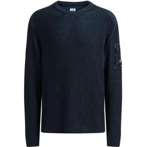 C.p. Company, Heren, Truien, Blauw, Maat: L Wol,