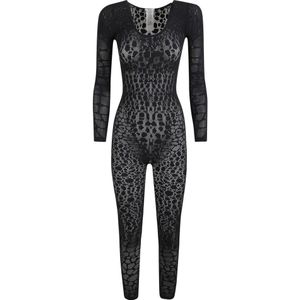 Wolford, Dames, Jumpsuits & Playsuits, Zwart, Maat: S Wol,