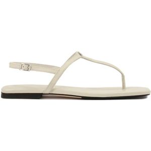 Kazar Studio - Flip Flop-Stijlsandalen - Wit - Leer