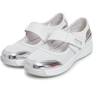 Cesare Gaspari, Dames, Schoenen, Wit, Maat: 37 EU Leer,