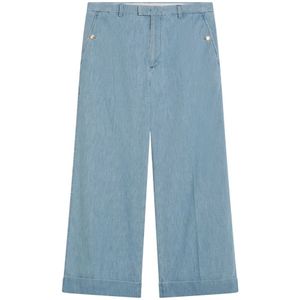 Valentino, Heren, Jeans, Blauw, Maat: S Katoen,