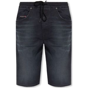 Diesel, Heren, Korte broeken, Blauw, Maat: W28 Katoen,