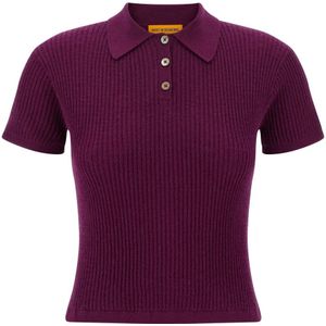 Guest In Residence, Dames, Truien, Paars, Maat: S Kasjmier,