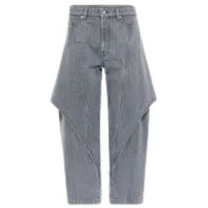 JW Anderson, Dames, Jeans, Grijs, Maat: W29 Katoen,