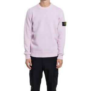 Stone Island, Heren, Truien, Roze, Maat: L Wol,