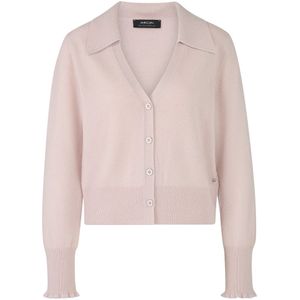 Marc Cain - Cropped Cardigan - Grijs - Kasjmier