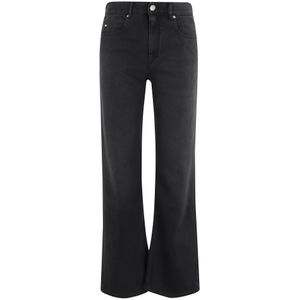 Isabel Marant, Dames, Jeans, Zwart, Maat: M