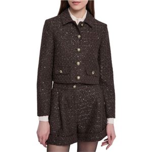 Gaudi, Dames, Jassen, Bruin, Maat: S Wol,