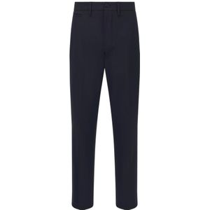 Boggi Milano - Broek - Navy - Lang/maxi - Regular Pasvorm