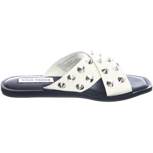 Steve Madden, Dames, Schoenen, Wit, Maat: 36 EU Leer,