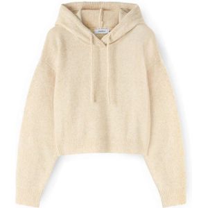 Motivi, Dames, Sweatshirts & Hoodies, Beige, Maat: XS Wol,