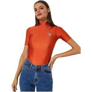 Coperni, Dames, Tops, Oranje, Maat: S