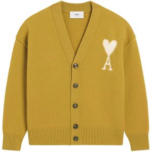 Ami Paris, Heren, Truien, Geel, Maat: L