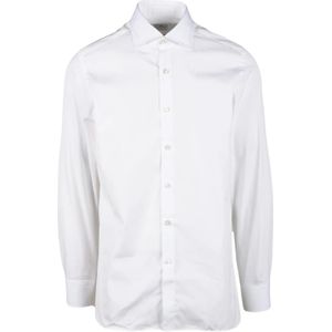 Sonrisa, Heren, Overhemden, Wit, Maat: 2XL Katoen,