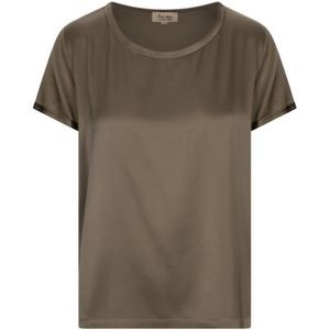 Her Shirt, Dames, Tops, Groen, Maat: S Zijde,