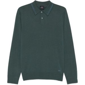 Paul Smith, Heren, Tops, Groen, Maat: M Wol,