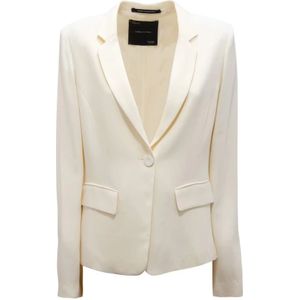 Emma&Gaia, Dames, Jassen, Wit, Maat: S