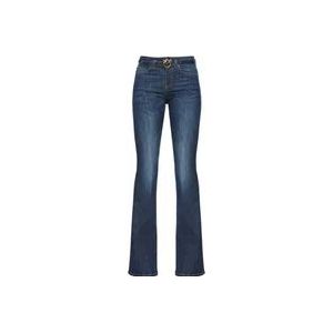 Pinko Flora Flare Denim Power Stretch Jeans , Blue , Dames , Maat: W30