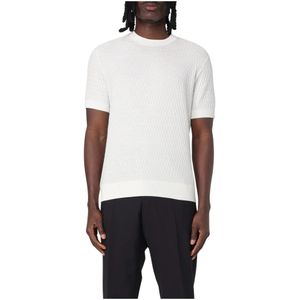 Paolo Pecora, Heren, Tops, Wit, Maat: S