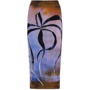 Louisa Ballou, Dames, Rokken, Veelkleurig, Maat: M Polyamide,