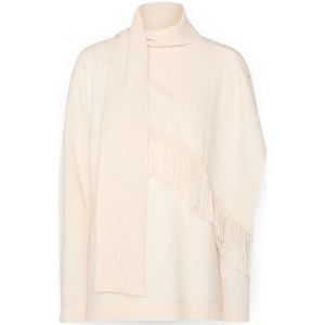 Elena Mirò, Dames, Truien, Beige, Maat: XS Wol,