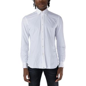 Xacus, Heren, Overhemden, Wit, Maat: M