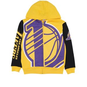 Nike Lakers Hoodie Met Rits , Multicolor , Heren , Maat: XL