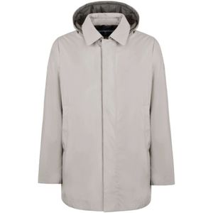 People of Shibuya, Heren, Mantels, Grijs, Maat: 2XL Poliester,