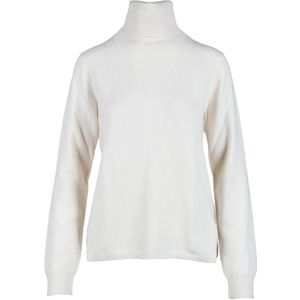 Max Mara Studio, Dames, Truien, Wit, Maat: XL Wol,