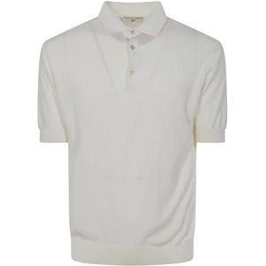 Filippo De Laurentiis, Heren, Tops, Wit, Maat: 2XL Katoen,