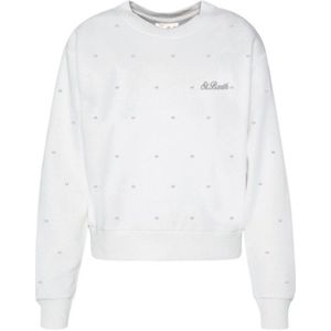 MC2 Saint Barth, Dames, Sweatshirts & Hoodies, Wit, Maat: S
