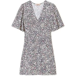 Twinset, Dames, Jurken, Blauw, Maat: XS Viscose,