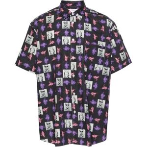 Comme des Garçons, Heren, Overhemden, Veelkleurig, Maat: S Katoen,