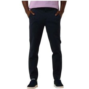 Plain, Heren, Broeken, Blauw, Maat: W29 Leer,