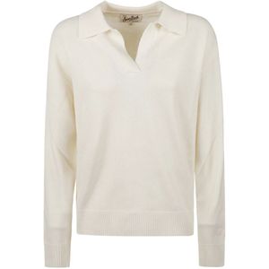 MC2 Saint Barth, Dames, Truien, Wit, Maat: L