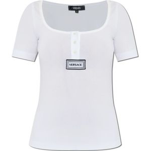 Versace, Dames, Tops, Wit, Maat: XL
